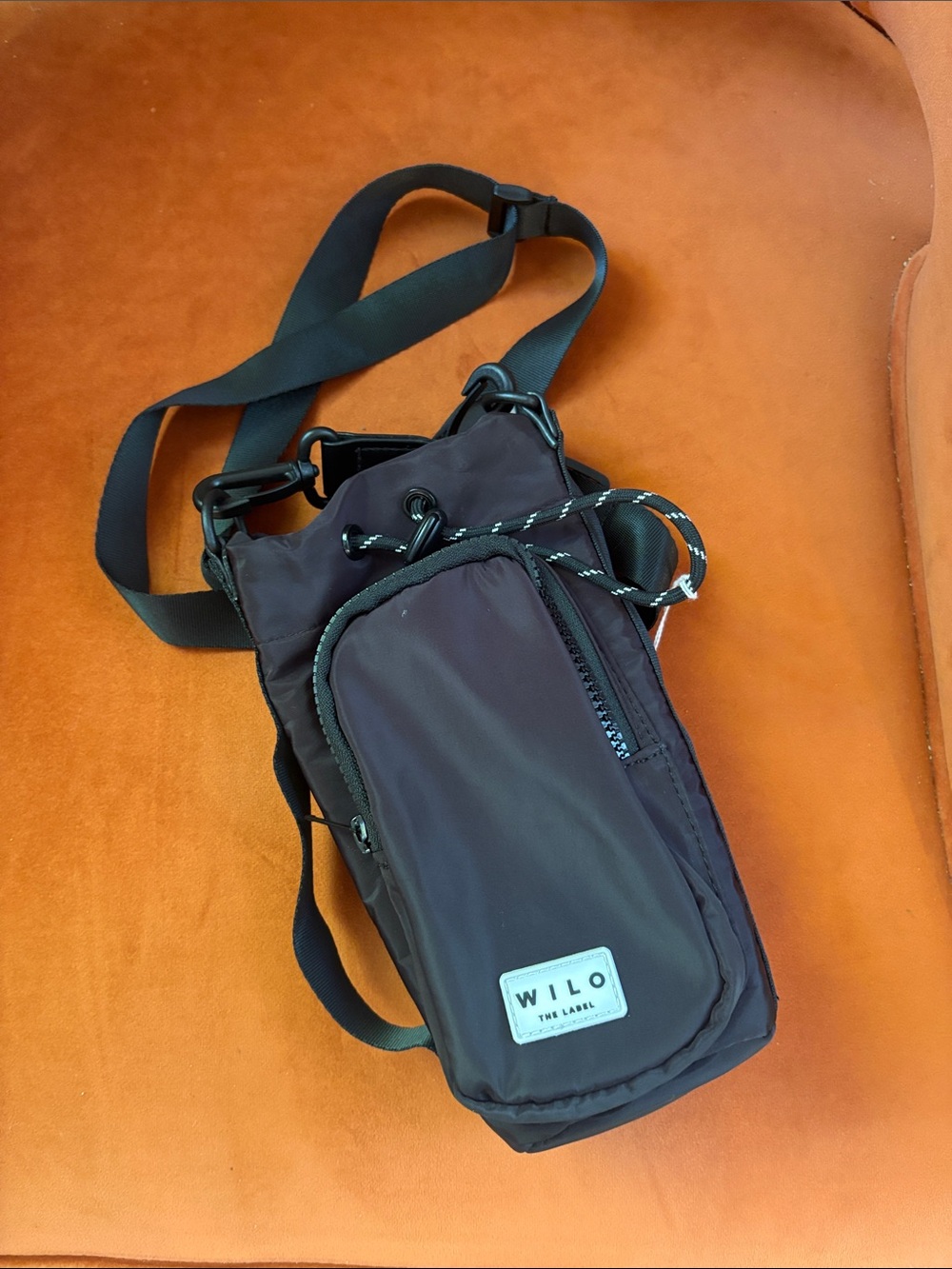 Wilo the Label Nylon Water Bottle Bag